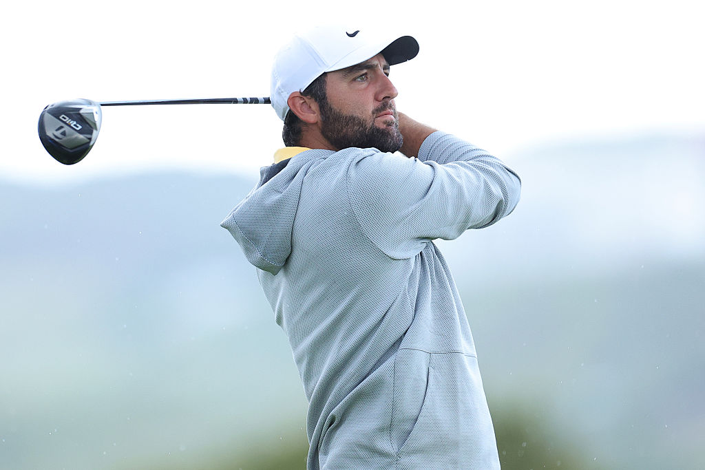 Scottie Scheffler on day two of The 153rd Open